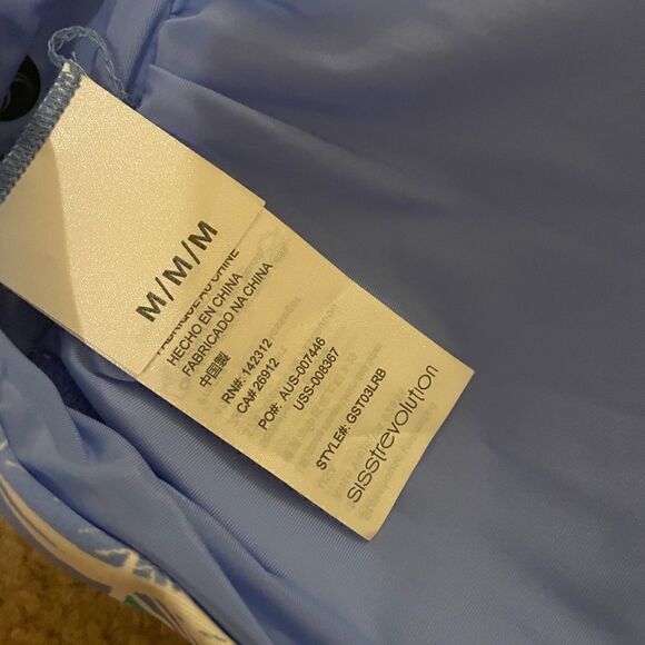 SISSTREVOLUTION Rikki Bandeau Bikini Top Size M - Picture 7 of 11